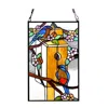 Chloelighting Home Tiffany-glass Window Panel 12x19
