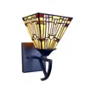 Chloelighting Kinsey Mission Tiffany-style Blackish Bronze 1 Light Wall Sconce 6" Wide