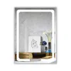 Chloelighting Luminosity- Back Lit Rectangular Touchscreen Led Mirror 3 Color Temperatures 3000k-6000k 32" Height