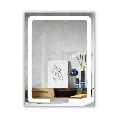 Chloelighting Luminosity- Back Lit Rectangular Touchscreen Led Mirror 3 Color Temperatures 3000k-6000k 32" Height