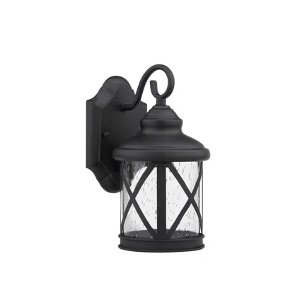 CHLOELIGHTING MILANIA ADORA TRANSITIONAL 1 LIGHT BLACK OUTDOOR WALL SCONCE 16" HEIGHT