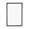 Chloelighting Reflection Textured Black Rectangular Framed Wall Mirror 36" Height