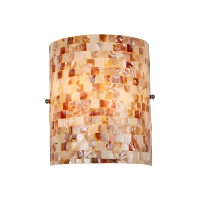 Chloelighting Shelley Mosaic 1 Light Wall Sconce 8.3" Wide