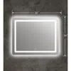 Chloelighting Speculo Back Lit Led Mirror 4000k Warm White 30" Wide