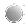 Chloelighting Speculo Embedded Led Mirror 4000k Warm White24" Wide