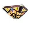 Chloelighting Vincent Mission Tiffany-style Blackish Bronze 1 Light Wall Sconce 12" Wide