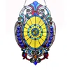 Chloelighting Webster Tiffany-glass Victorian Window Panel 15x23