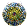 Chloelighting Willa Tiffany-glass Victorian Window Panel 23"