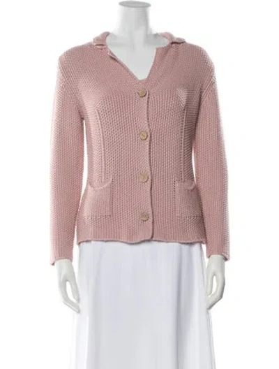 Pre-owned Chocheng Cardigan Set Sweater In Pink