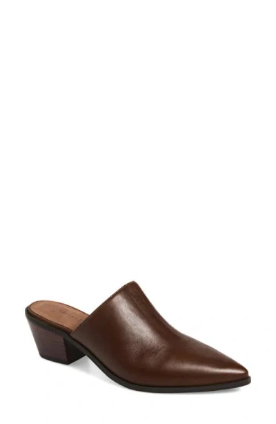 Chocolat Blu Cellia Pointed Toe Mule In Brown