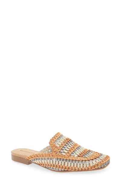 Chocolat Blu Charlie Woven Mule In Multi