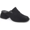 Chocolat Blu Delilah Block Heel Mule In Black