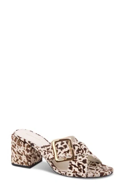 Chocolat Blu Eiko Block Heel Sandal In Brown