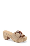 Chocolat Blu Garlyn Platform Sandal In Neutral