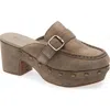 Chocolat Blu Genni Platform Loafer Mule In Brown