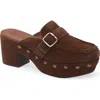 Chocolat Blu Genni Platform Loafer Mule In Brown