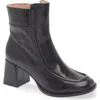 Chocolat Blu Haru Bootie In Black Leather