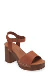 CHOCOLAT BLU HOLAND ANKLE STRAP PLATFORM SANDAL