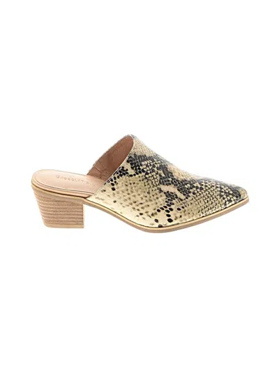 Pre-owned Chocolat Blu Mule/clog In Green