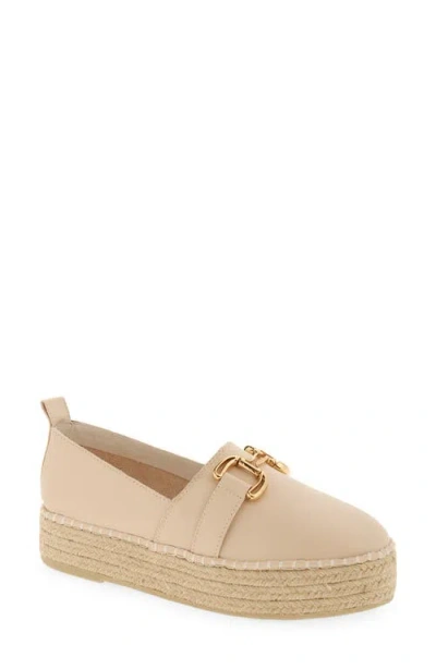 Chocolat Blu Nabi Platform Espadrille In Neutral