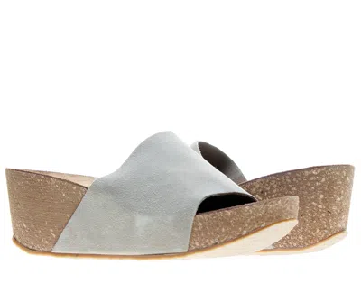Chocolat Blu Riverside Wedge Taupe Women's Sandal