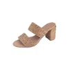 Chocolat Blu Women's Calissa Heel In Camel In Brown