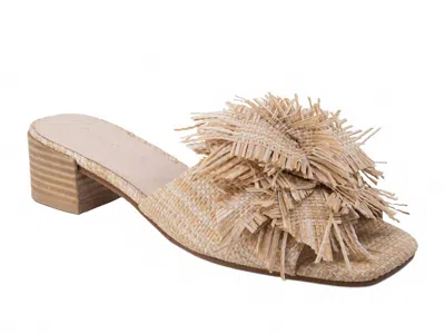 Chocolat Blu Women's Chance Raffia Sandal In Natural In White