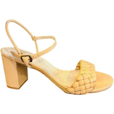 Chocolat Blu Women's Chaya Sandals In Tan Leather In Brown