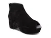 Chocolat Blu Gabe Open Toe Platform Bootie In Black