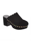 Chocolat Blu Gemini Platform Clog In Black