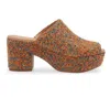 Chocolat Blu Gwyn Platform Sandal In Multi
