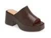 Chocolat Blu Helia Platform Sandal In Brown