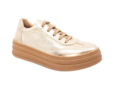 CHOCOLAT BLU WOMEN'S VAREN SNEAKERS IN GOLF LEATHER