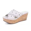 Chocolat Blu Women Wilbert Platform Wedge In White