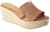 Chocolat Blu Women Willena Espadrille Platform Sandal In Tan