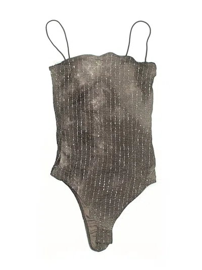 Pre-owned Chocolate Bodysuit In Brown