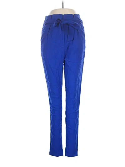 Pre-owned Chocolate Casual Pants In Blue