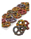 Chocolate Covered Company 12pc Belgian Chocolate Covered Pretzel Twists