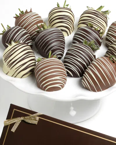 Chocolate Covered Company 12pc Belgian Chocolate Strawberries