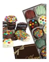 Chocolate Covered Company 12pc Birthday Belgian Chocolate Covered Oreo Cookies