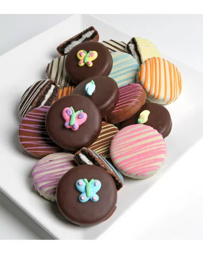 Chocolate Covered Company 12pc Spring Chocolate Covered Oreo Cookies In Multi