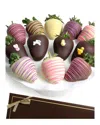 Chocolate Covered Company Easter Decorated Belgian Chocolate Covered Strawberries