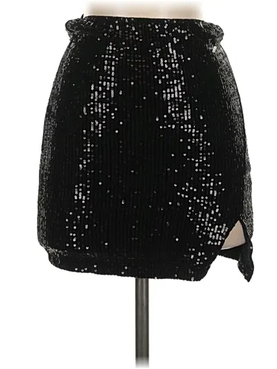 Pre-owned Chocolate Formal Skirt In Black