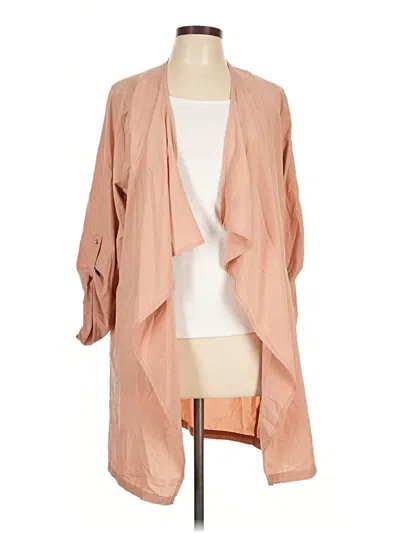 Pre-owned Chocolate Kimono In Tan