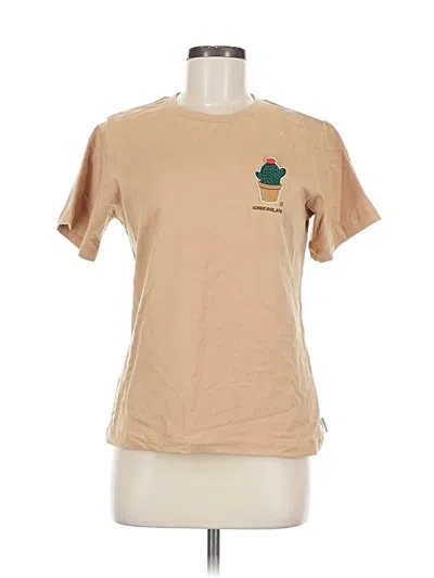 Pre-owned Chocolate Short Sleeve T-shirt In Brown