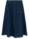 Chocoolate A-line Skirt In Blue