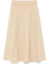 Chocoolate A-line Skirt In Neutrals