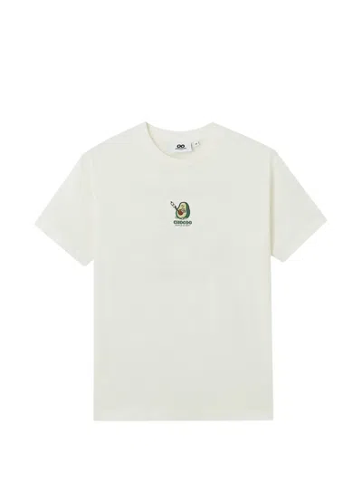 Chocoolate T-shirt Mit Avocado-print In White