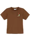 Chocoolate Avocado-motif T-shirt In Brown