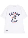 Chocoolate Baseball Bears Graphic-print Cotton T-shirt In White